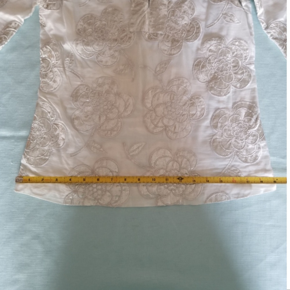 Tory Burch metallic blouse - Picture 8 of 8
